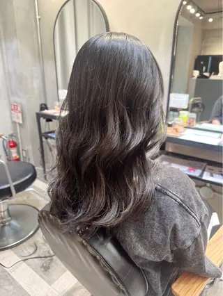 ミディアム La fith hair Leaf北山店所属・三輪 凌雅のヘアスタイル