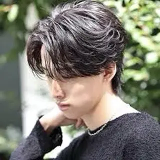 パーマ Ang　関 貫太郎のヘアスタイル