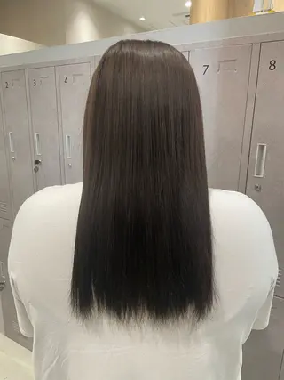 ロング カラー 小澤 璃奈のヘアスタイル