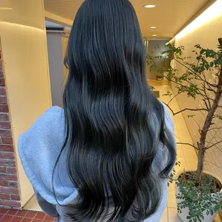 ロング カラー ブリーチ無しダブル カラー / LINAのヘアスタイル