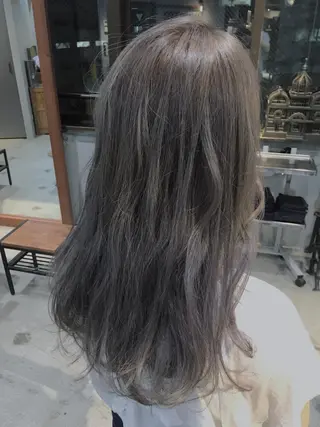 ロング カラー パーマ 代表 中島貴志のヘアスタイル