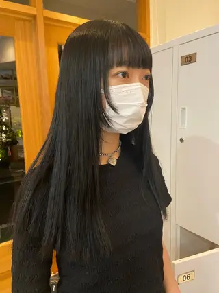 ロング なかむら ゆきのヘアスタイル