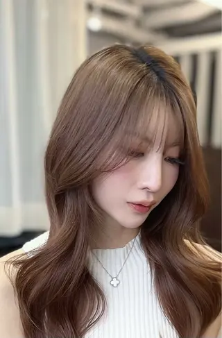 ロング 梅田/髪質改善特化/ 艶カラー🫧さくらこのヘアスタイル