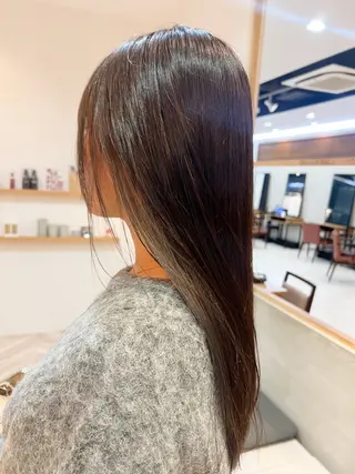 ロング カラー 艶カラー/透明感 /ヒグチアオイのヘアスタイル