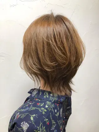 ミディアム カラー Laf.【ラフ］北坂戸駅前所属・🌈New Open Laf.🌈奥居伸輔のヘアスタイル