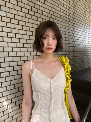 ショート まろやか透明感カラー ♡MANAのヘアスタイル