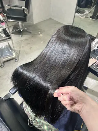 ロング 髪質改善大阪/ 酸性縮毛矯正/ゆうとのヘアスタイル