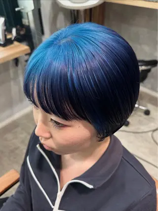 カラー 大久保 優香のヘアスタイル