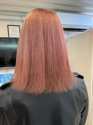 ミディアム Ria OSAKA　梅田所属・マリカ🦋韓国 ハイトーン/エクステのヘアスタイル