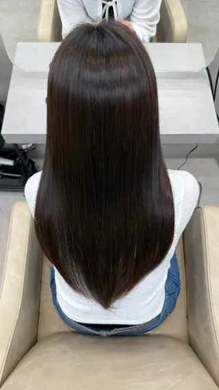 ロング Omnis表参道所属・イデ マサキのヘアスタイル