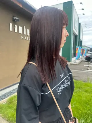 ミディアム カラー nambu-GARDEN所属・和泉海咲/ 艶髪💖大人可愛いのヘアスタイル