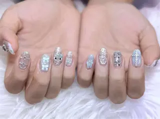 ネイル ANH NAIL ゴテゴテ専門店💎のネイルデザイン