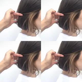 ショート カラー なんば髪質改善カラー Ardoreのヘアスタイル