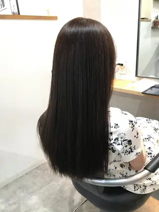 ロング カラー 川崎 龍馬のヘアスタイル