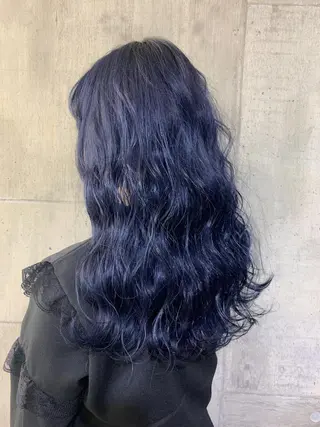 ロング カラー youres hair 髪質改善トリートメント&ヘッドスパ  新宿三丁目店【ユアーズヘア】所属・🦋透明感カラー 👑NODOKA🦋のヘアスタイル