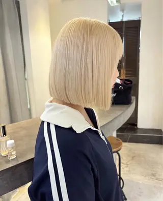 ショート 🎀縮毛矯正／メンズ パーマ🌀／りんのヘアスタイル