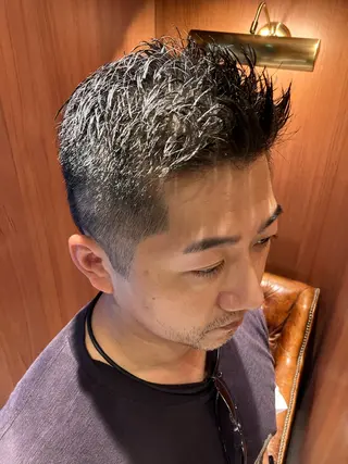 ショート メンズ BroTokyo Barbershop 有楽町店所属・SAKI SAKIのヘアスタイル
