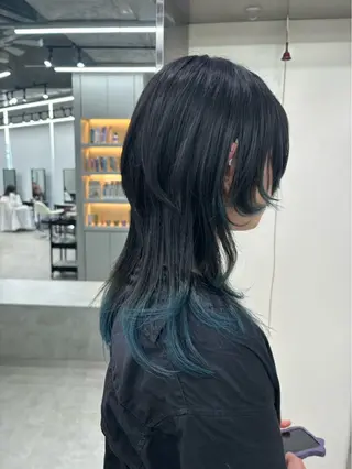 ロング カラー 🩷hair salon dot. tokyo color 🩷所属・カット￥1,100円 ⌇Hao 🎀✮のヘアスタイル