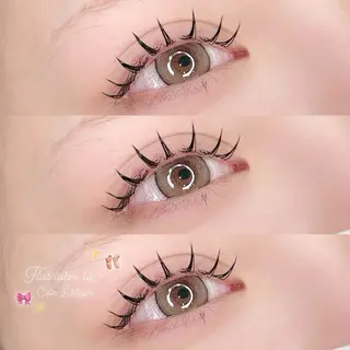 マツエク・マツパ chacha bla nc Amie 沖田のマツエク・マツパデザイン