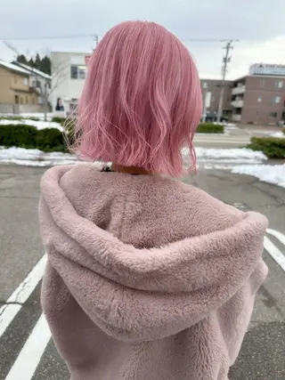 ミディアム カラー 💘韓国カラー💘 クルミのヘアスタイル