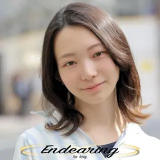 カラー Endearing 銀座/レイヤーカットのヘアスタイル