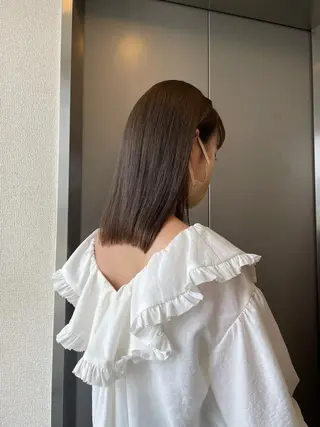 ミディアム be.perch所属・山口 朔弥のヘアスタイル