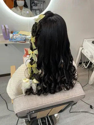 ヘアアレンジ オノ アカネのヘアスタイル