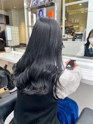 セミロング 🤍レイヤーカット /顔まわりカット🤍のヘアスタイル