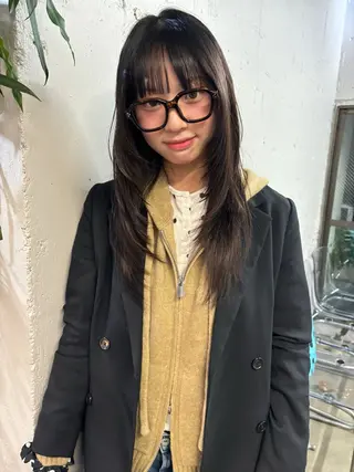 ロング 似合わせレイヤーカ ット　ʚɞ riiのヘアスタイル