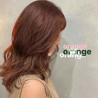 ミディアム カラー ヘアアレンジ M所属・ハイトーン/透け感 カラー🎀真香のヘアスタイル