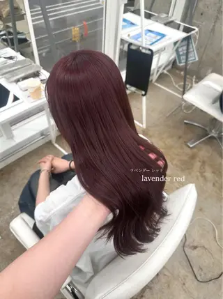 ロング カラー jjeno所属・aisa 札幌カットモデル🎀のヘアスタイル