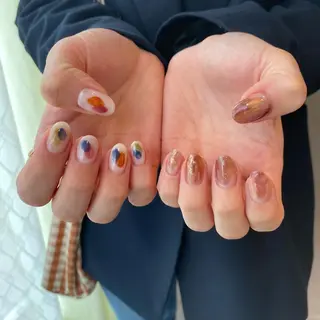 ネイル 渋谷ニュアンスネイル SYURI🫧のネイルデザイン