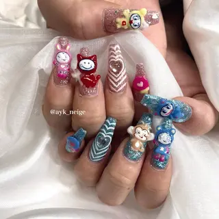 ネイル n'eige nail所属・大谷 綾香のネイルデザイン