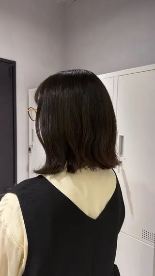 ミディアム カラー モデル募集中/西梅田 naruka🍏のヘアスタイル