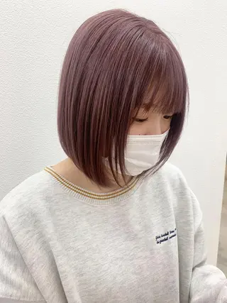 ショート カラー cirrus🕊 韓国ヘア♡山縣あかりのヘアスタイル