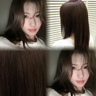 ロング カラー 💍yuna. ナチュラルカラー🩰のヘアスタイル