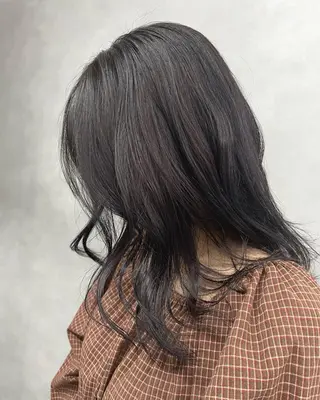 ミディアム 加藤 優眞のヘアスタイル