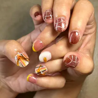 ネイル 𐂃 colorer𐂃のネイルデザイン