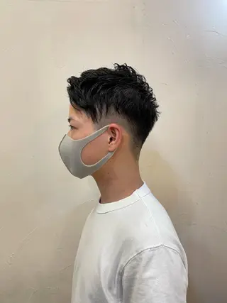 メンズ 福山 凪沙のヘアスタイル