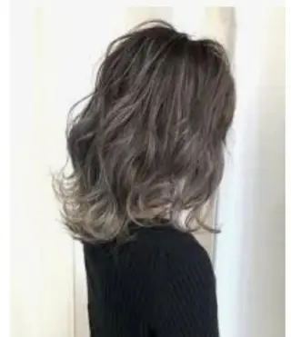 ミディアム カラー 寺島 伸のヘアスタイル