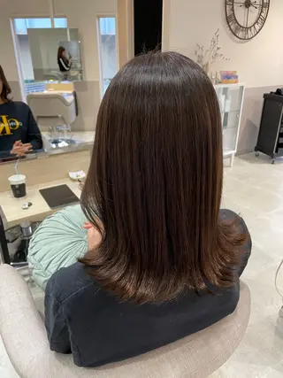 ミディアム カラー HARUKA韓国ヘア /Luana梅田のヘアスタイル