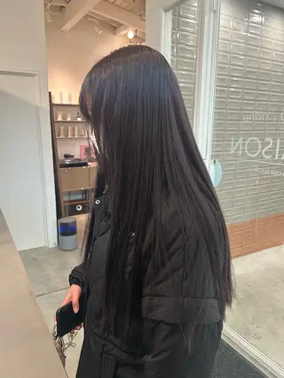 ロング カラー Ravo所属・キラ/ハイトーン/ 天神美容室のヘアスタイル
