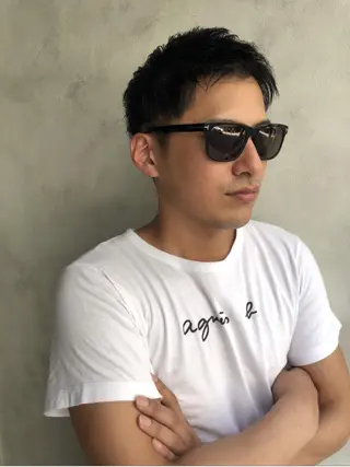 ショート kiitos所属・関西センターパート メンズモデル募集のヘアスタイル