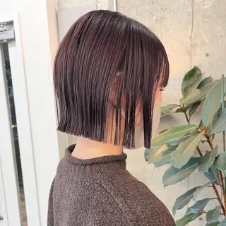ミディアム カラー 金子 茉央のヘアスタイル