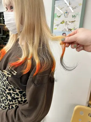 カラー 藤原 あかりのヘアスタイル