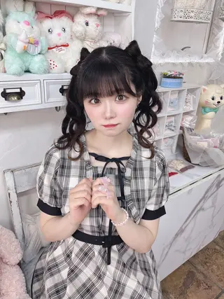 ロング ヘアアレンジ ハイトーン/アレンジ かなで⊹ ࣪ ˖⟡のヘアスタイル