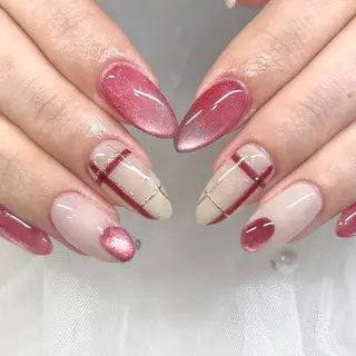 ネイル エルバイノリコ加藤 パラジェル取り扱い店のネイルデザイン