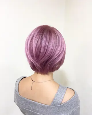 ショート ヤマグチ ヒカルのヘアスタイル