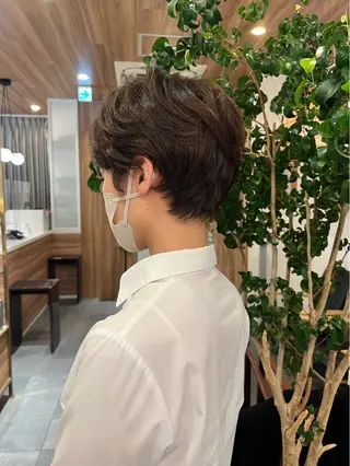 ショート パーマ BEAUTRIUM 穂乃香のヘアスタイル