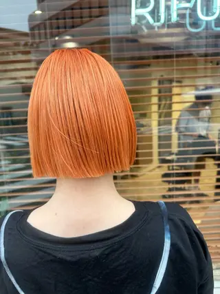 ショート カラー MEGU💓艶髪 レイヤー💓韓国風のヘアスタイル